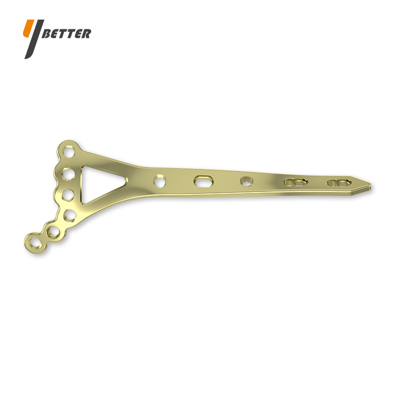 脛骨遠端前側鎖定板