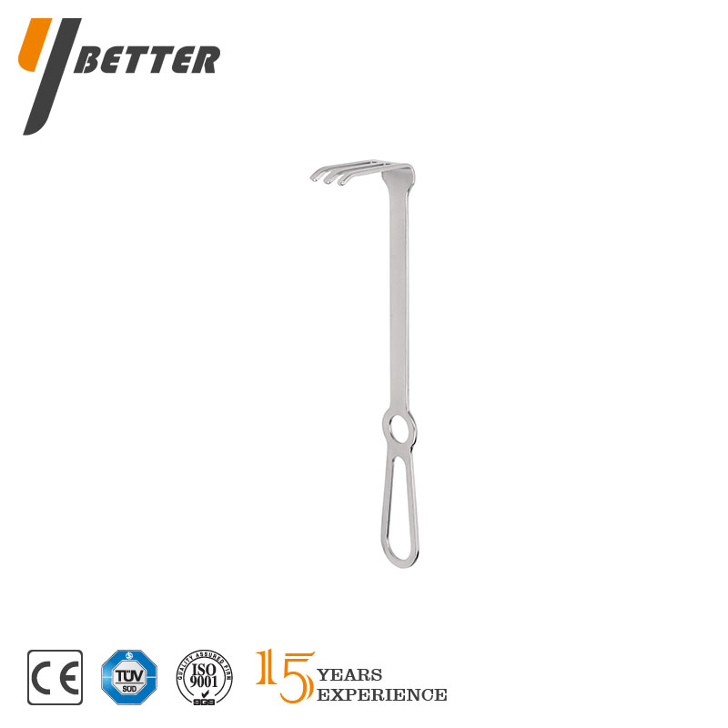 肌肉拉鉤（釘耙式）